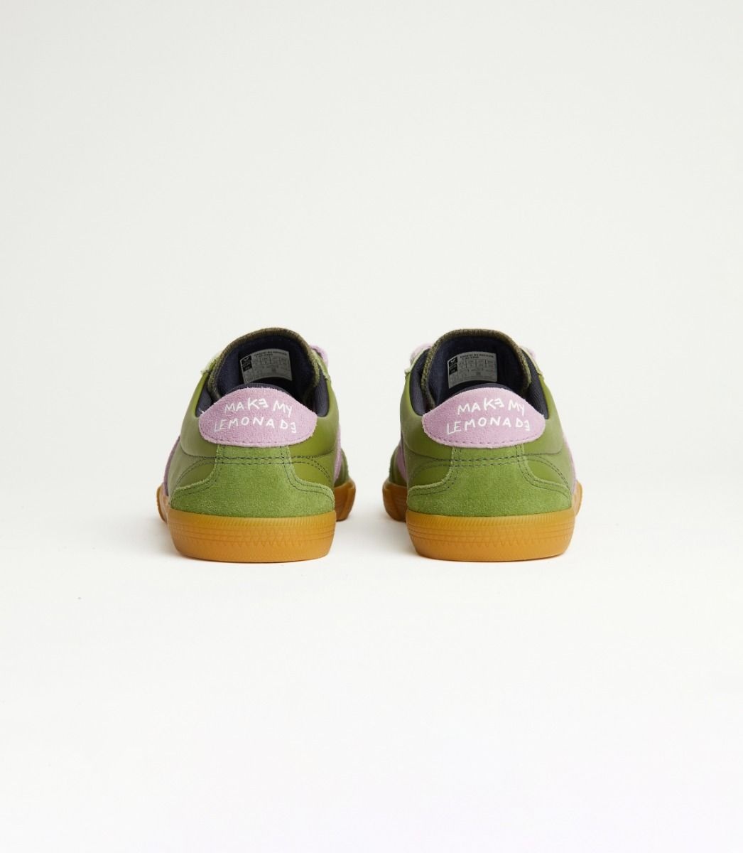 VOLLEY LEATHER VEJA X MAKE MY LEMONADE KIWI ORCHID - 4