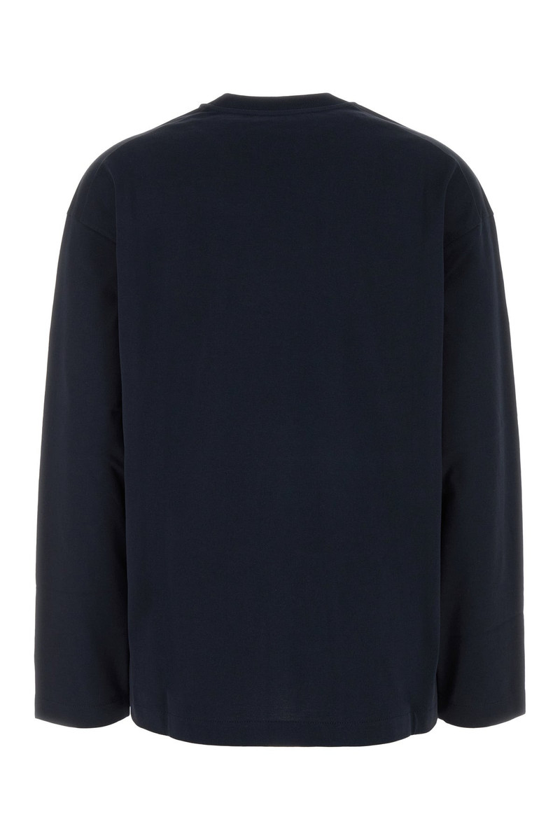 Jil Sander Midnight blue cotton t-shirt outlook