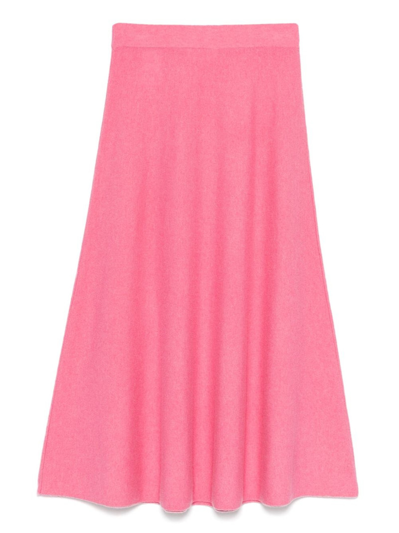 LISA YANG cashmere A-line skirt outlook