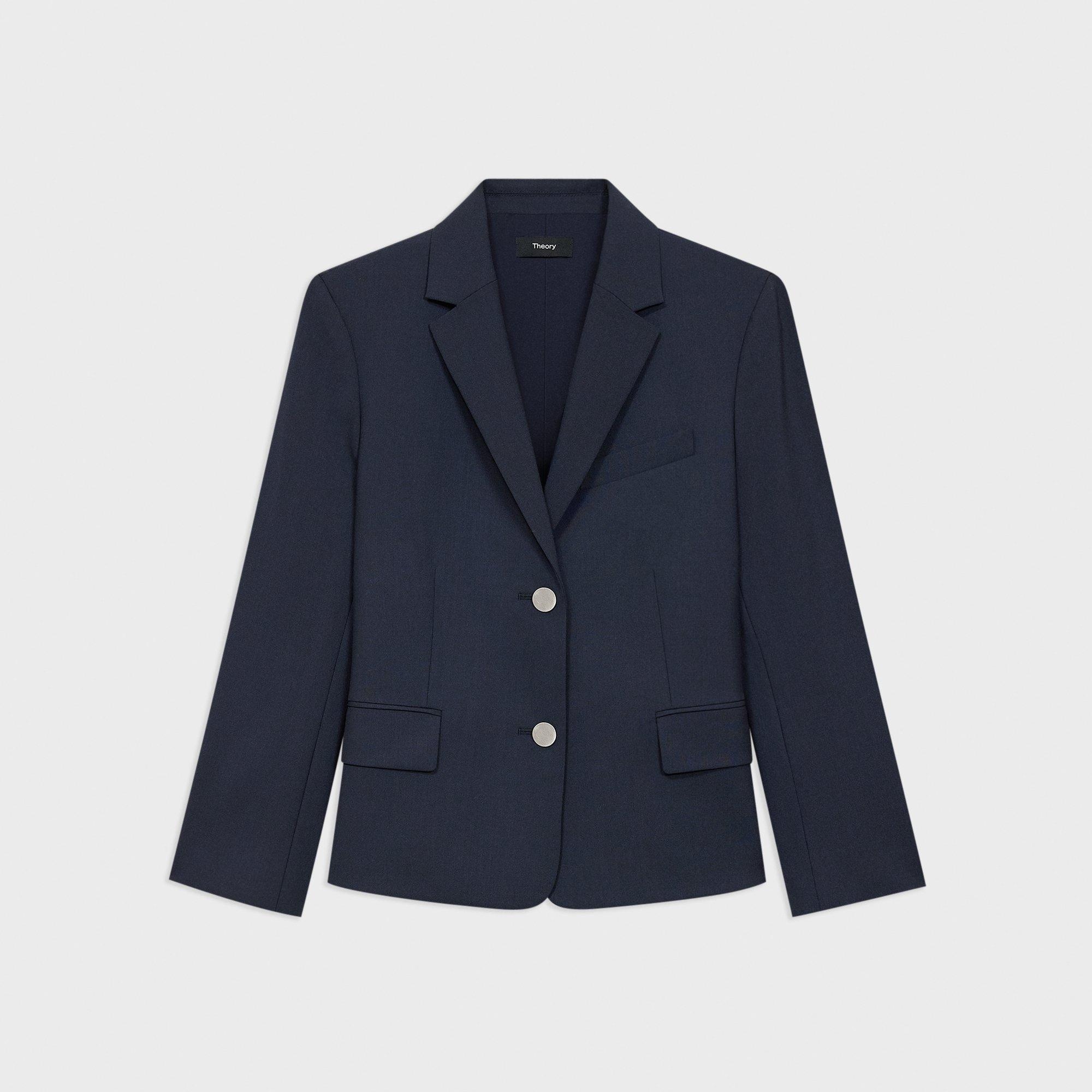 Boxy Blazer in Good Wool - 1