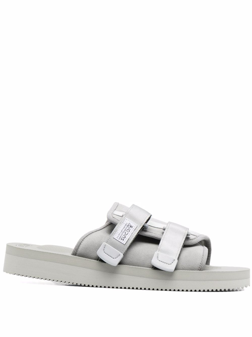 touch-strap slip-on sandals - 1