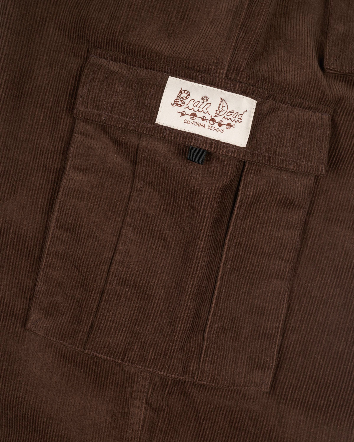 Micro Cord Flight Pant - Brown - 3