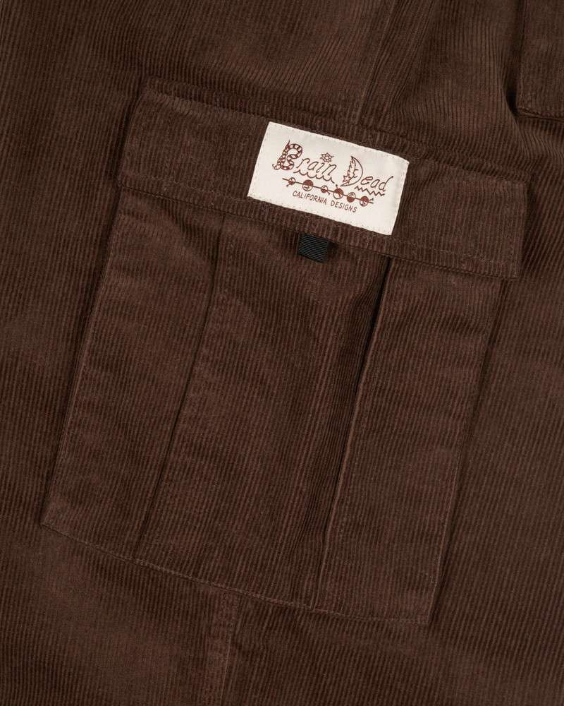 Micro Cord Flight Pant - Brown 3