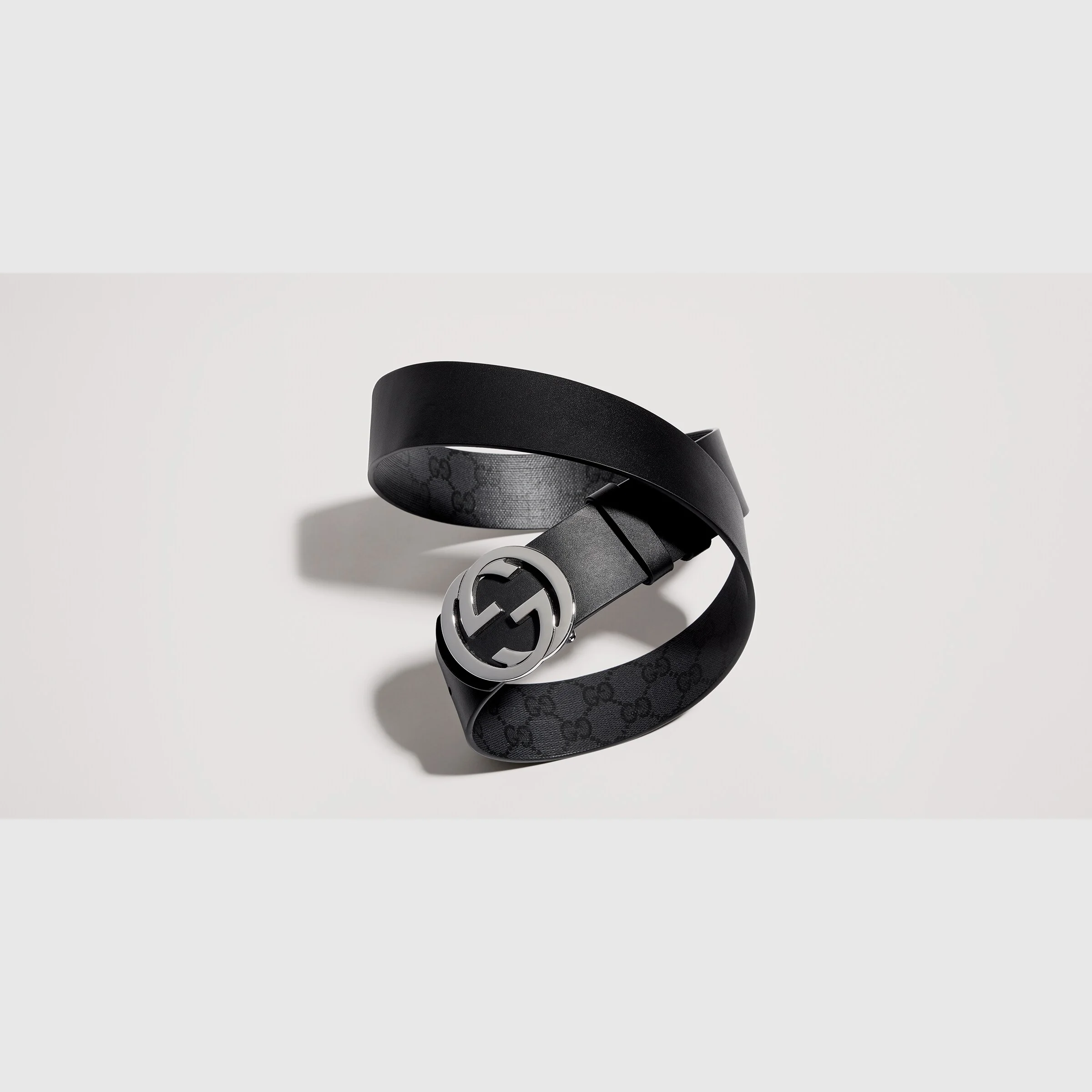 Reversible belt with Interlocking G buckle - 1
