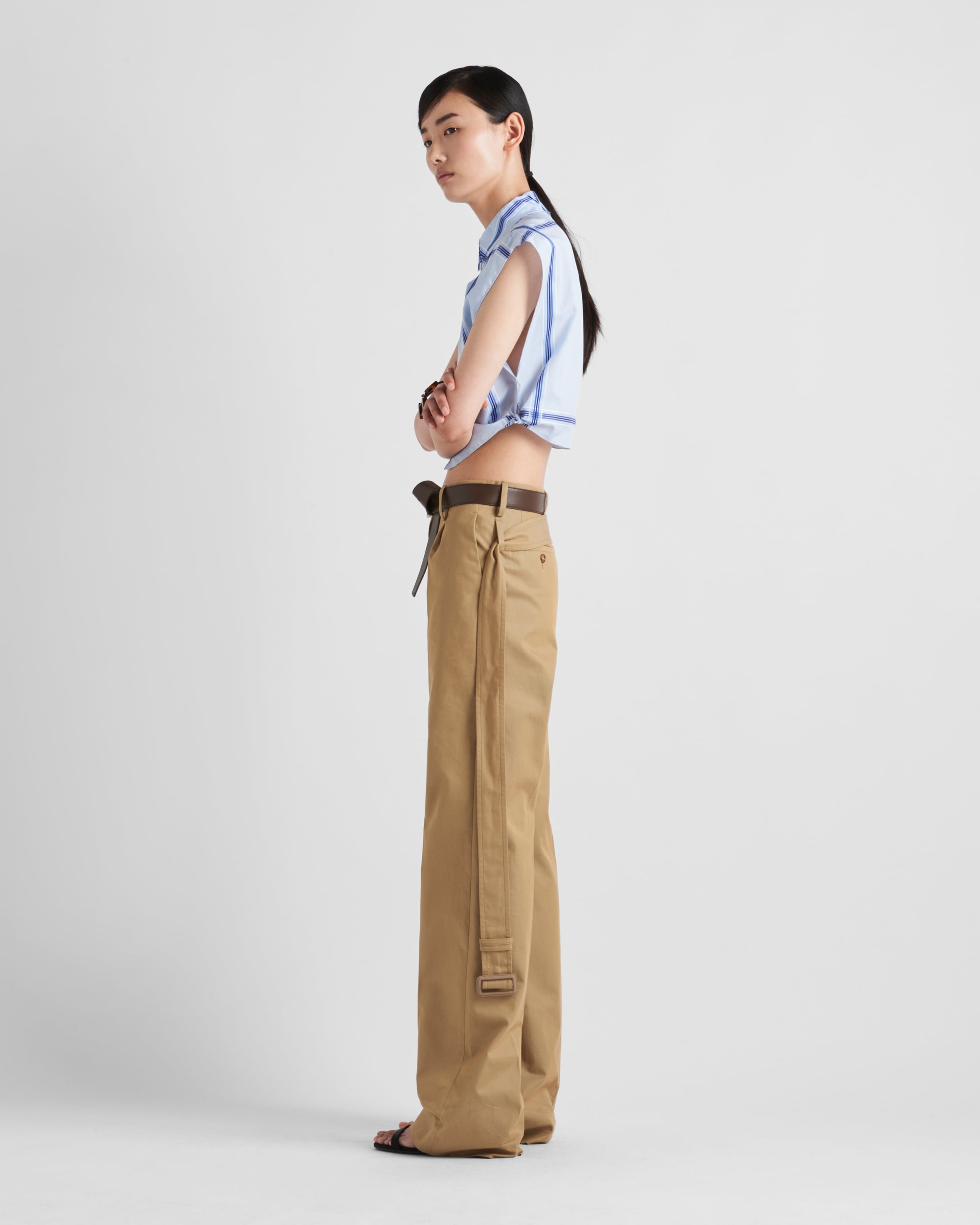 Cotton twill pants - 6