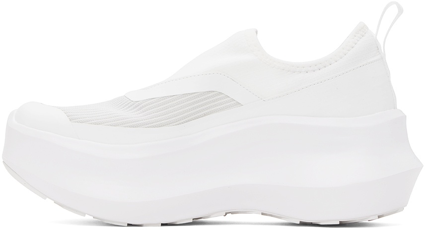 White Salomon Edition Slip-On Platform Sneakers - 3