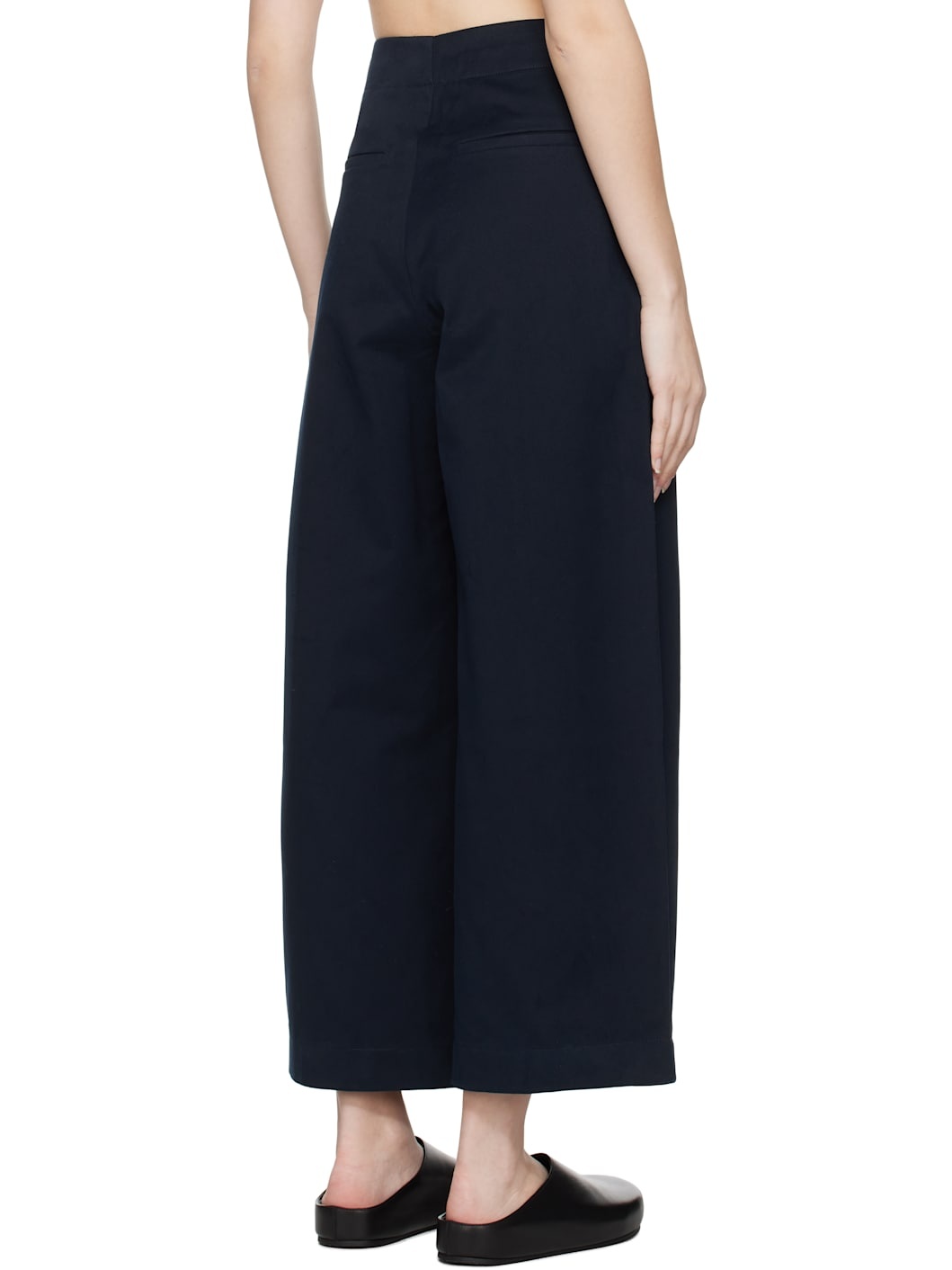 Navy Dordoni Trousers - 3