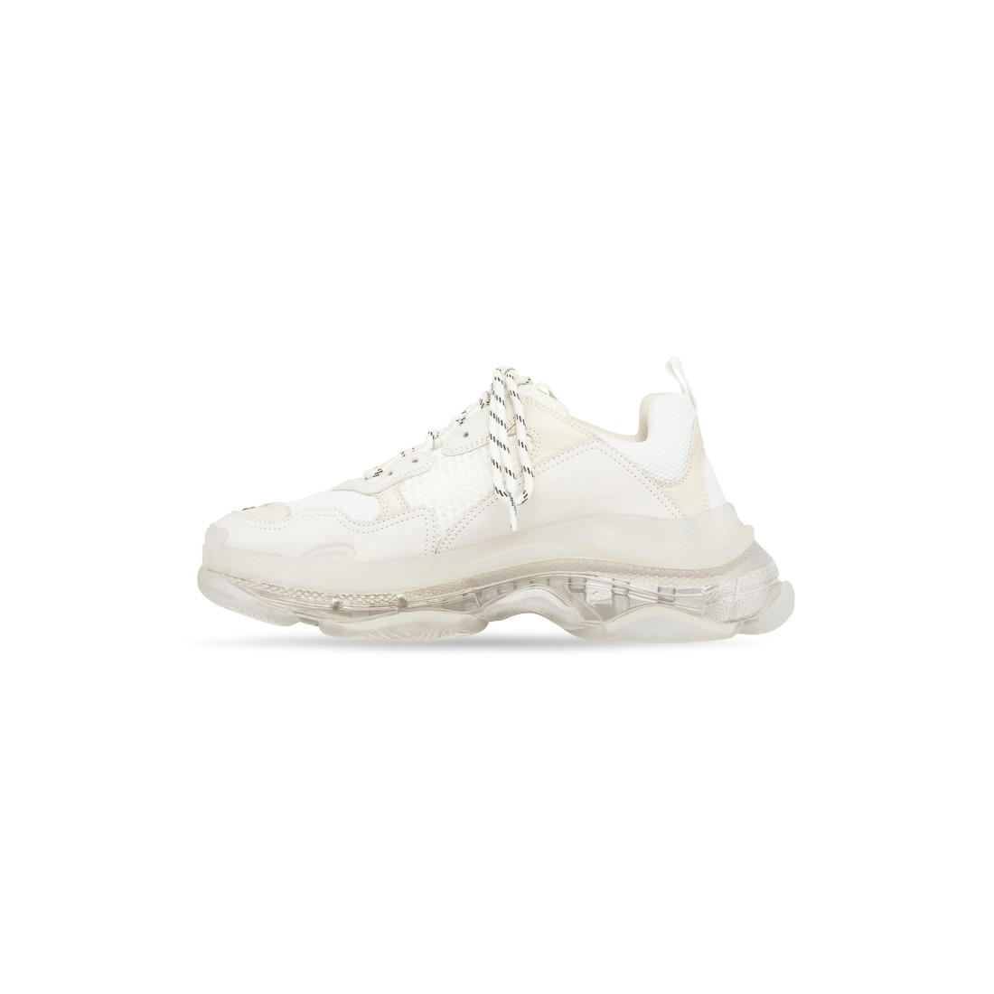 Men's Triple S Sneaker Clear Sole in White - 3