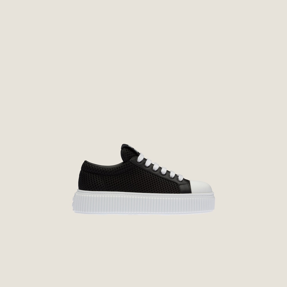 Mesh flatform sneakers - 1