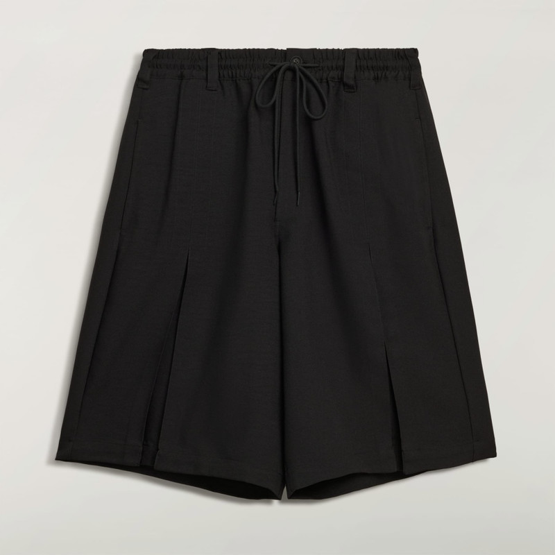 Y-3 SPORT UNIFORM PLEATED SHORTS 1