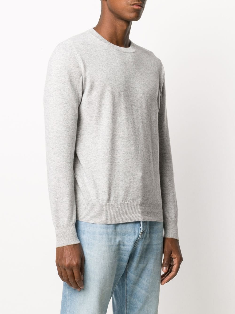 crew-neck cashmere pullover - 3