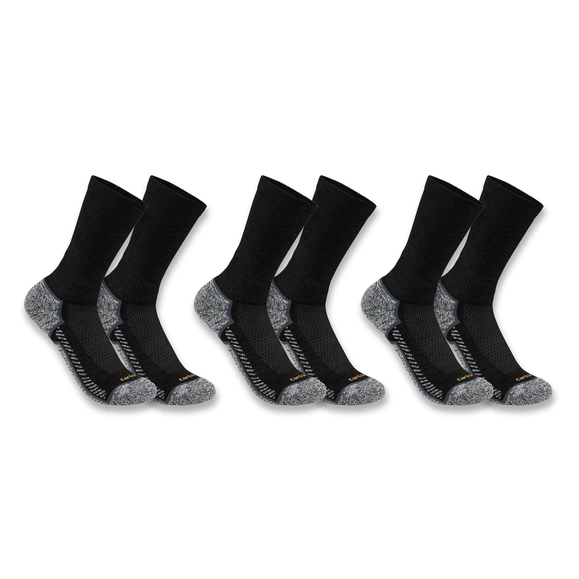 Carhartt Force® Midweight Crew Sock 3-Pack - 1