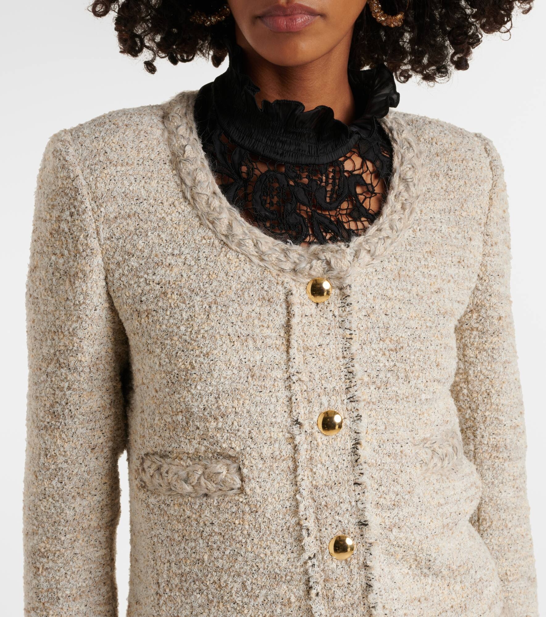 Germina tweed jacket - 4