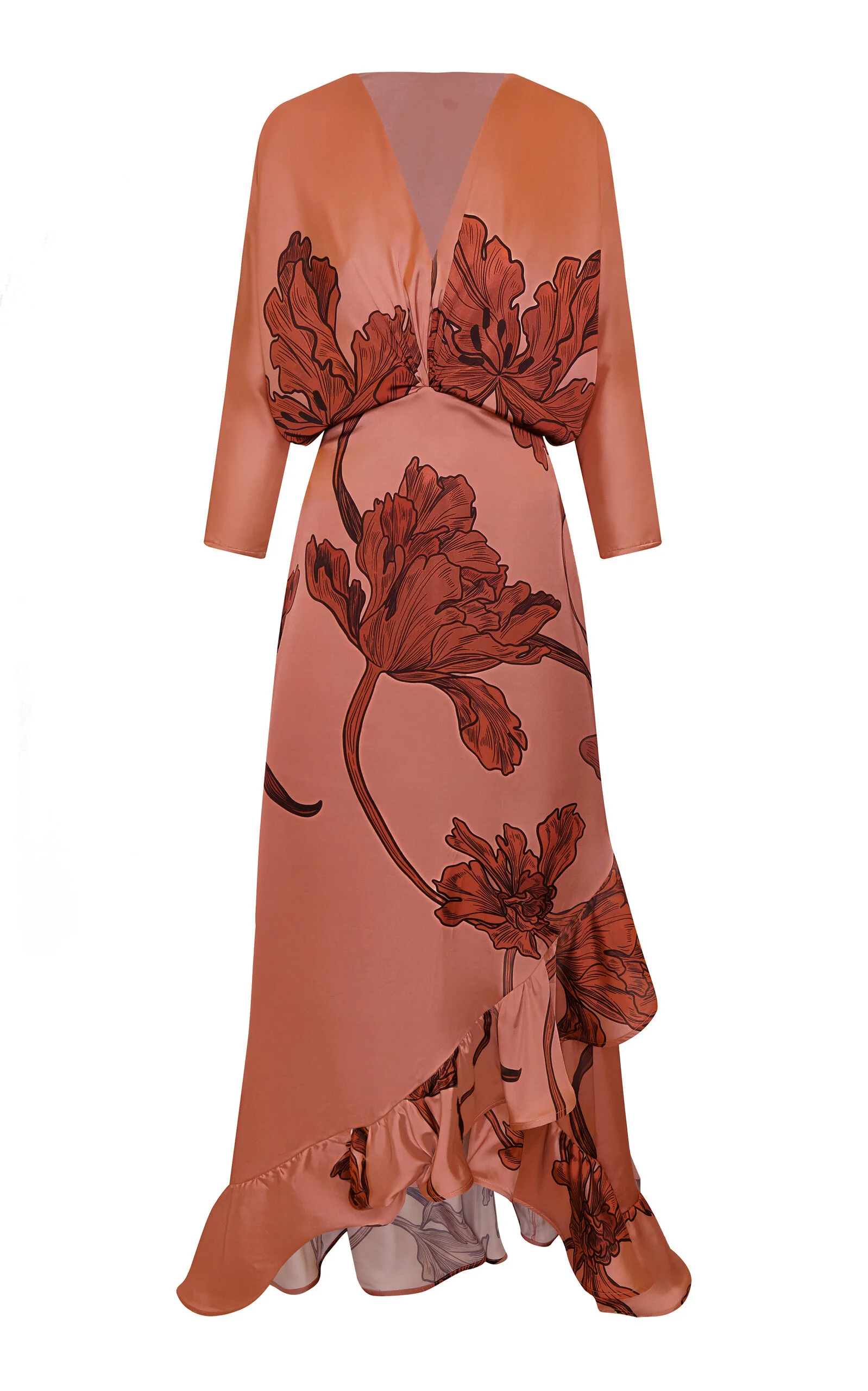 Lo Ancestral Printed Maxi Dress pink - 1