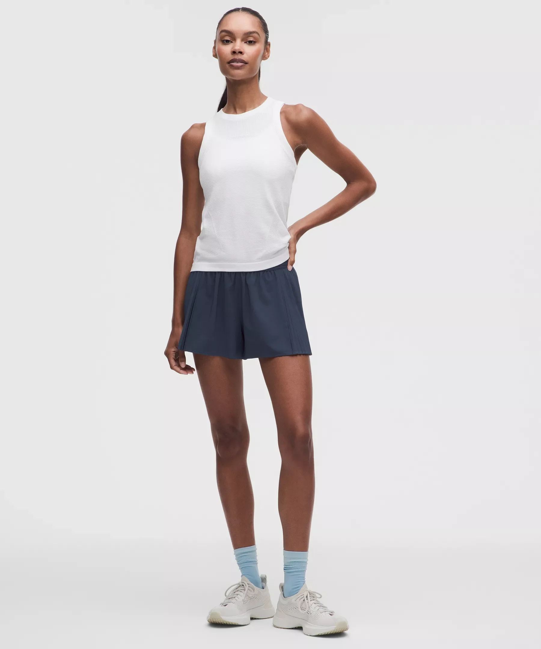 Side-Pleat Tennis Short 2.5" - 1