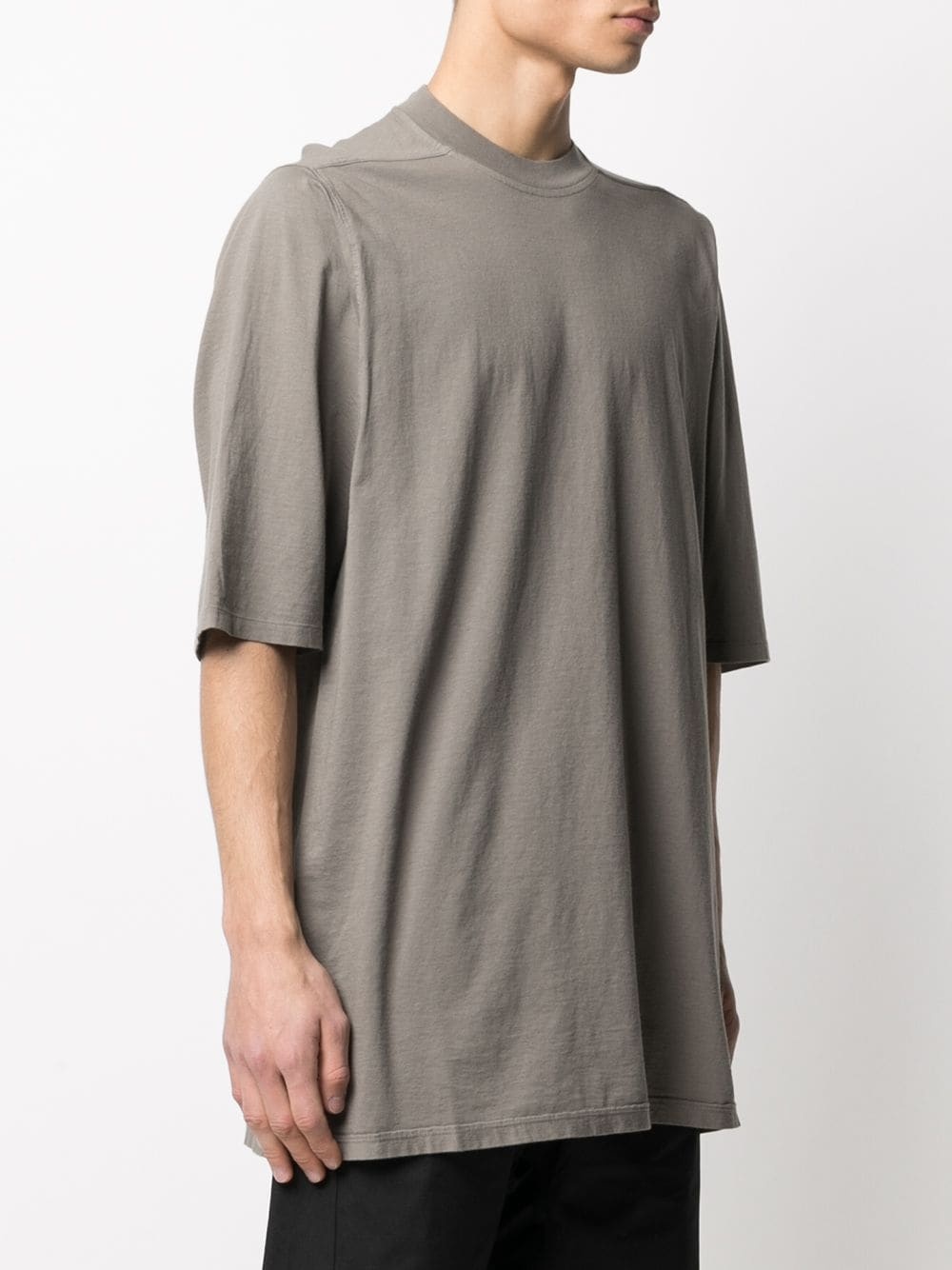 oversized plain T-shirt - 3