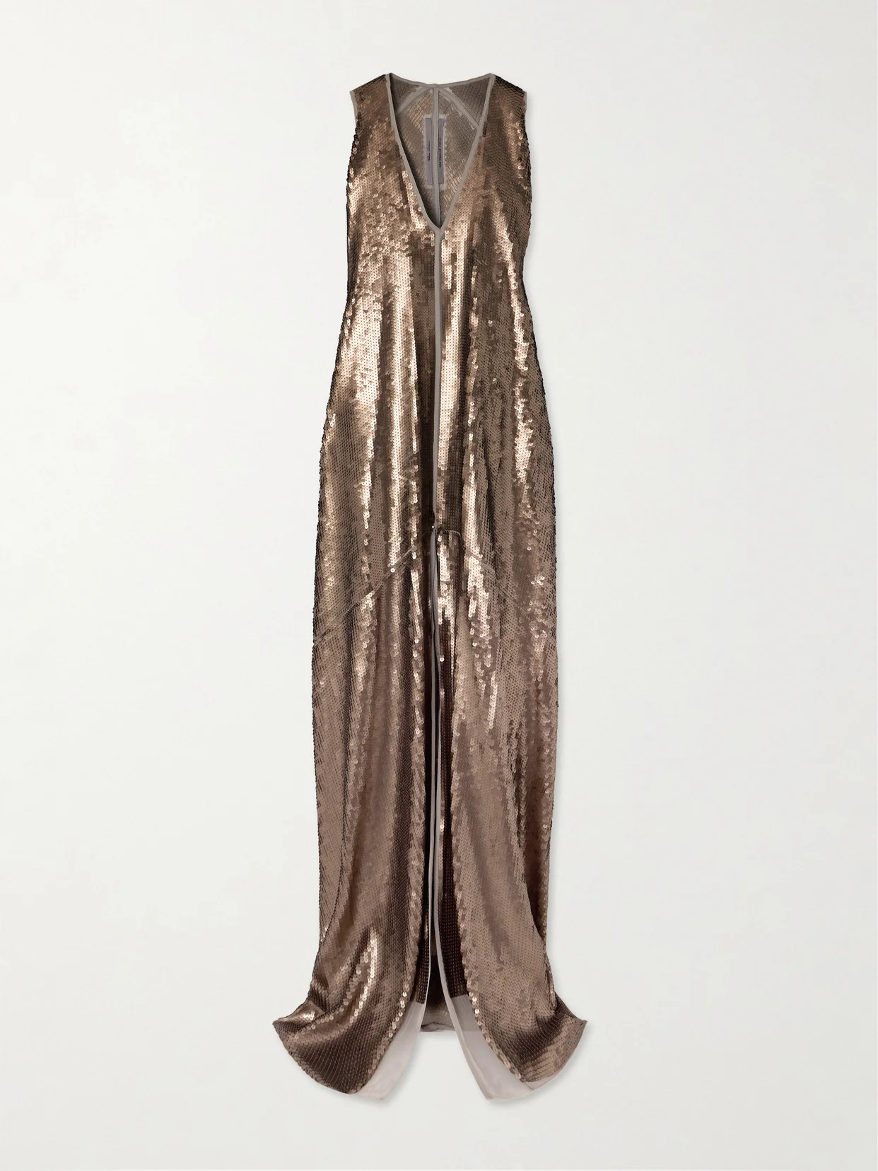 Dustulator Sequined Silk Gown - 1