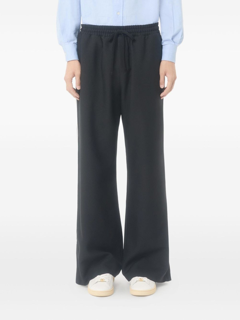 Vlogo-patch drawstring trousers 4