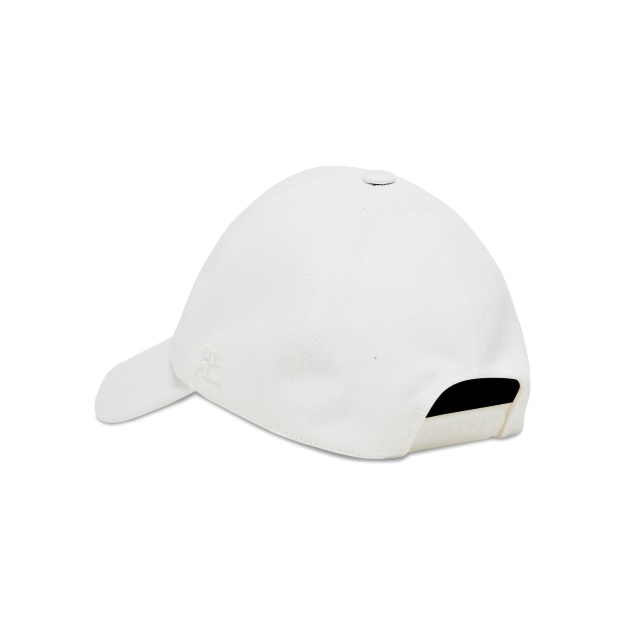 Courrèges Signature Cap 'Heritage White' - 3