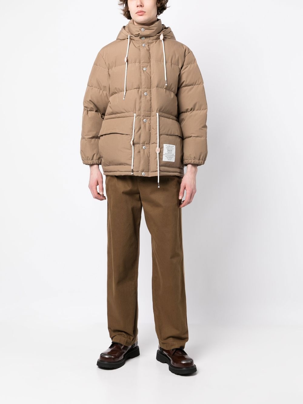 LOGO-PATCH PADDED JACKET - 5