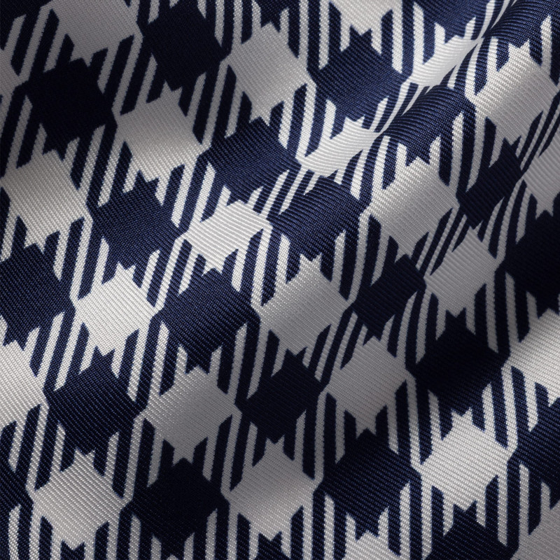 Miu Miu Printed silk twill scarf outlook