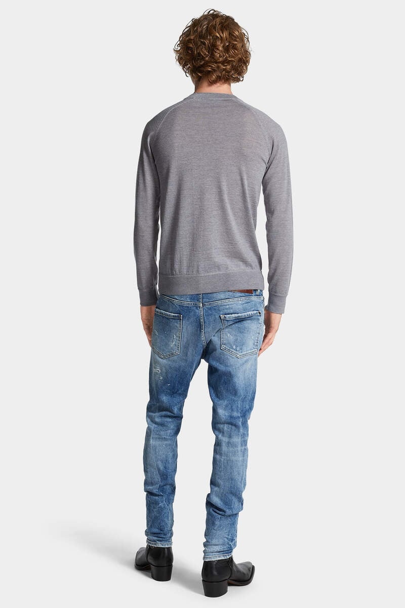 LIGHT SCARFACE WASH COOL GUY JEANS - 4