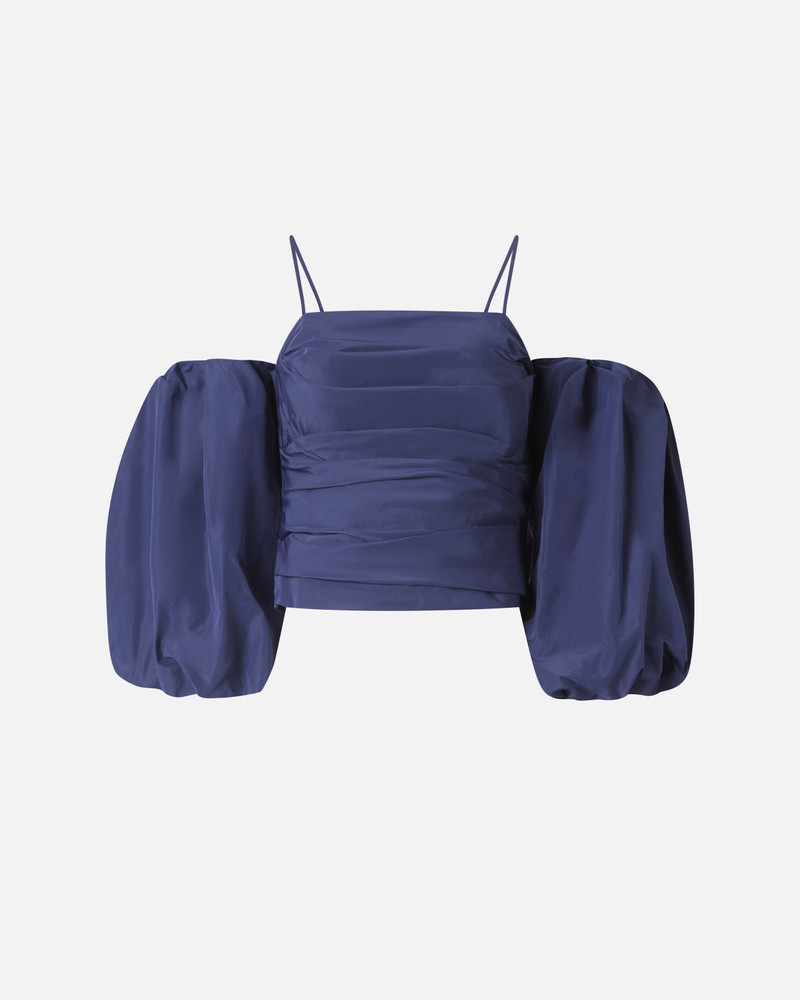 CROP TOP WITH PUFF SLEEVES 1