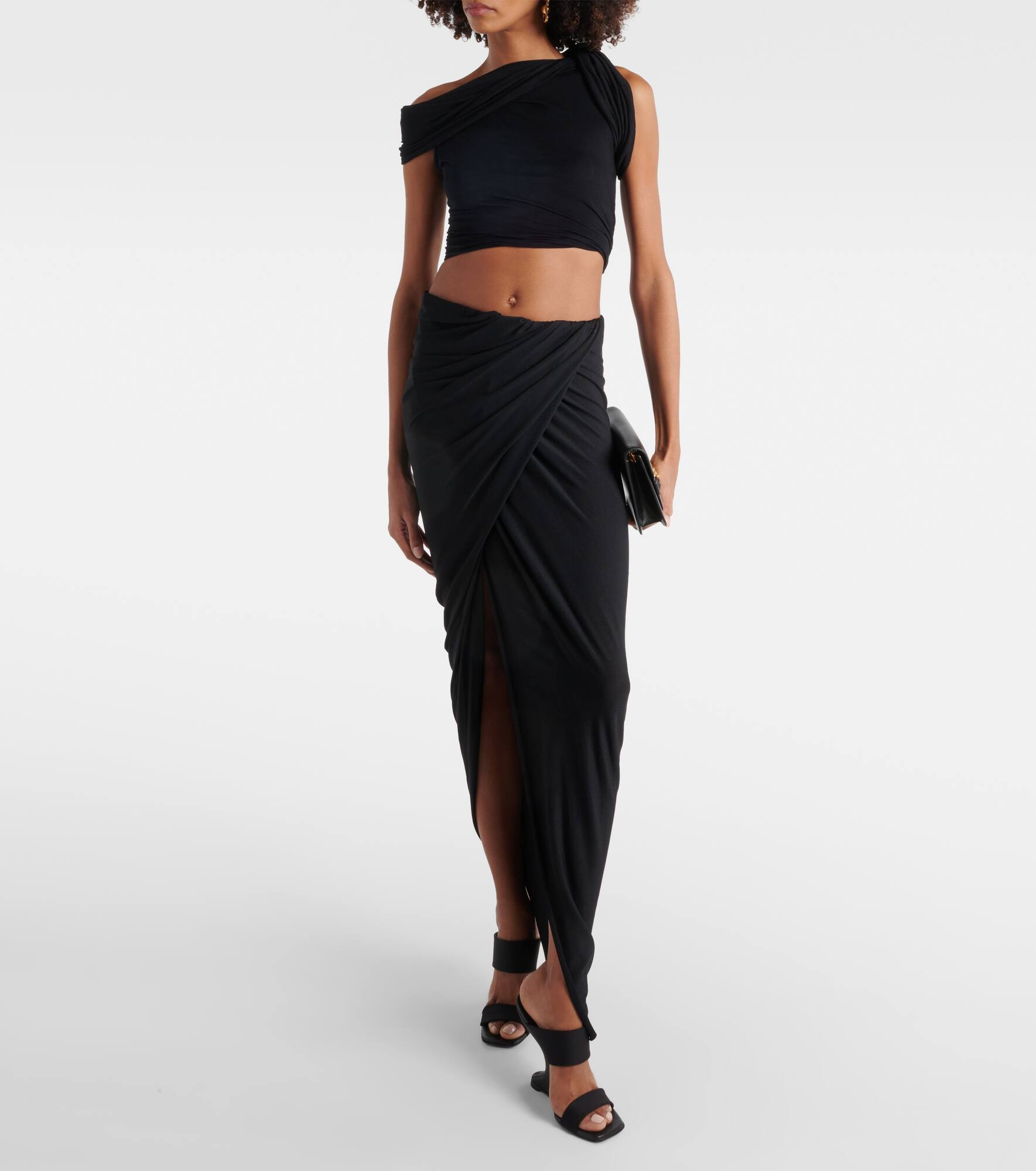 Sienna jersey crop top - 2