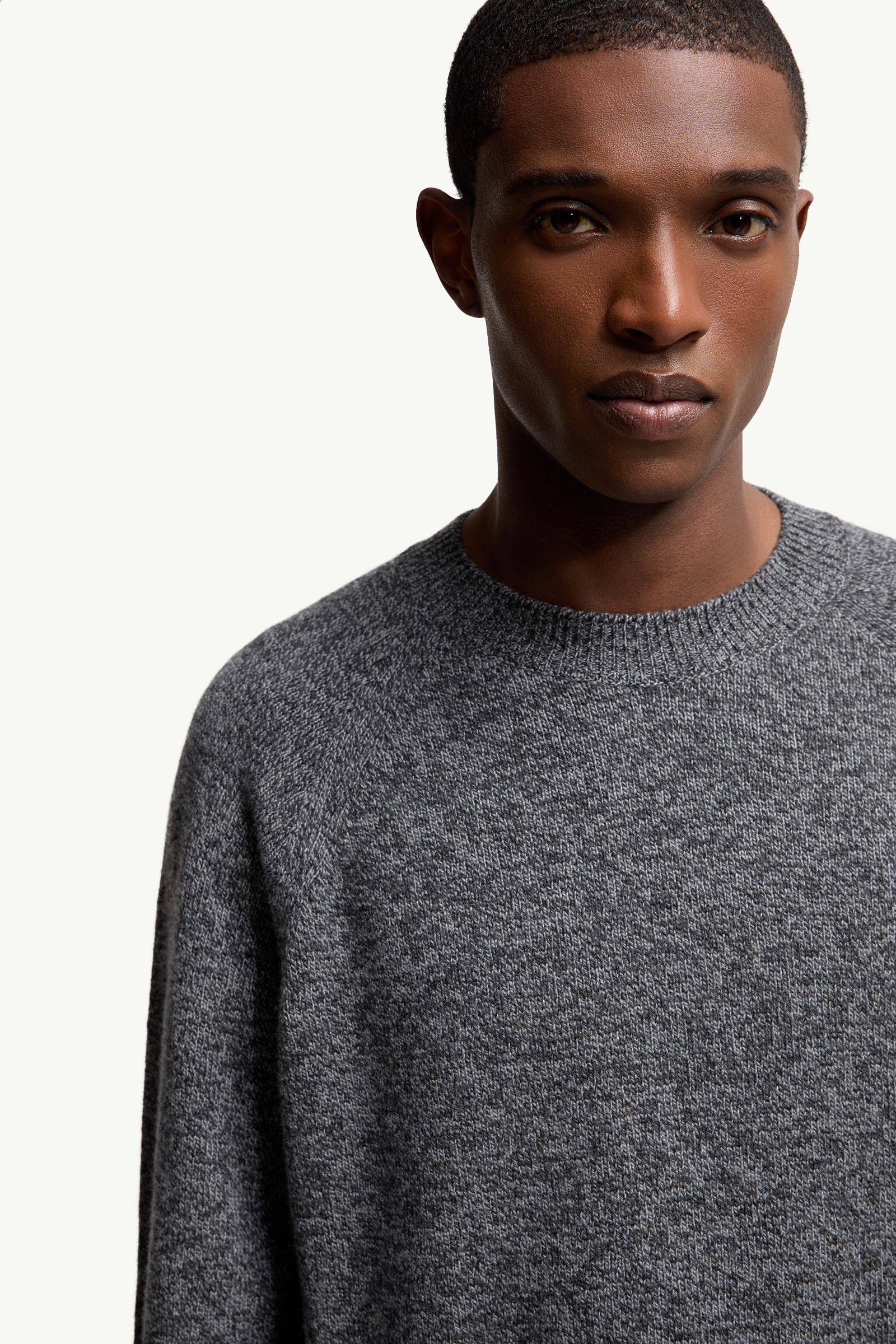 Mouliné Wool & Cashmere Sweater - 6