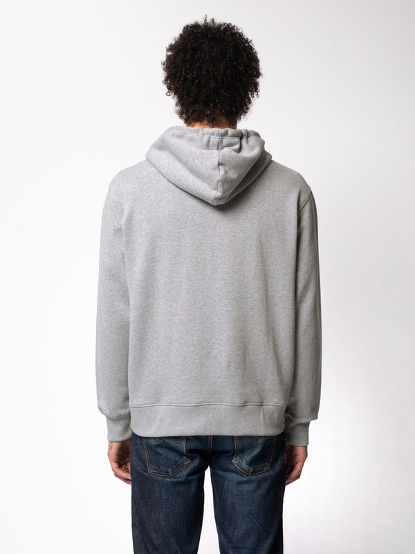 Franke Logo Hoodie Greymelange - 5