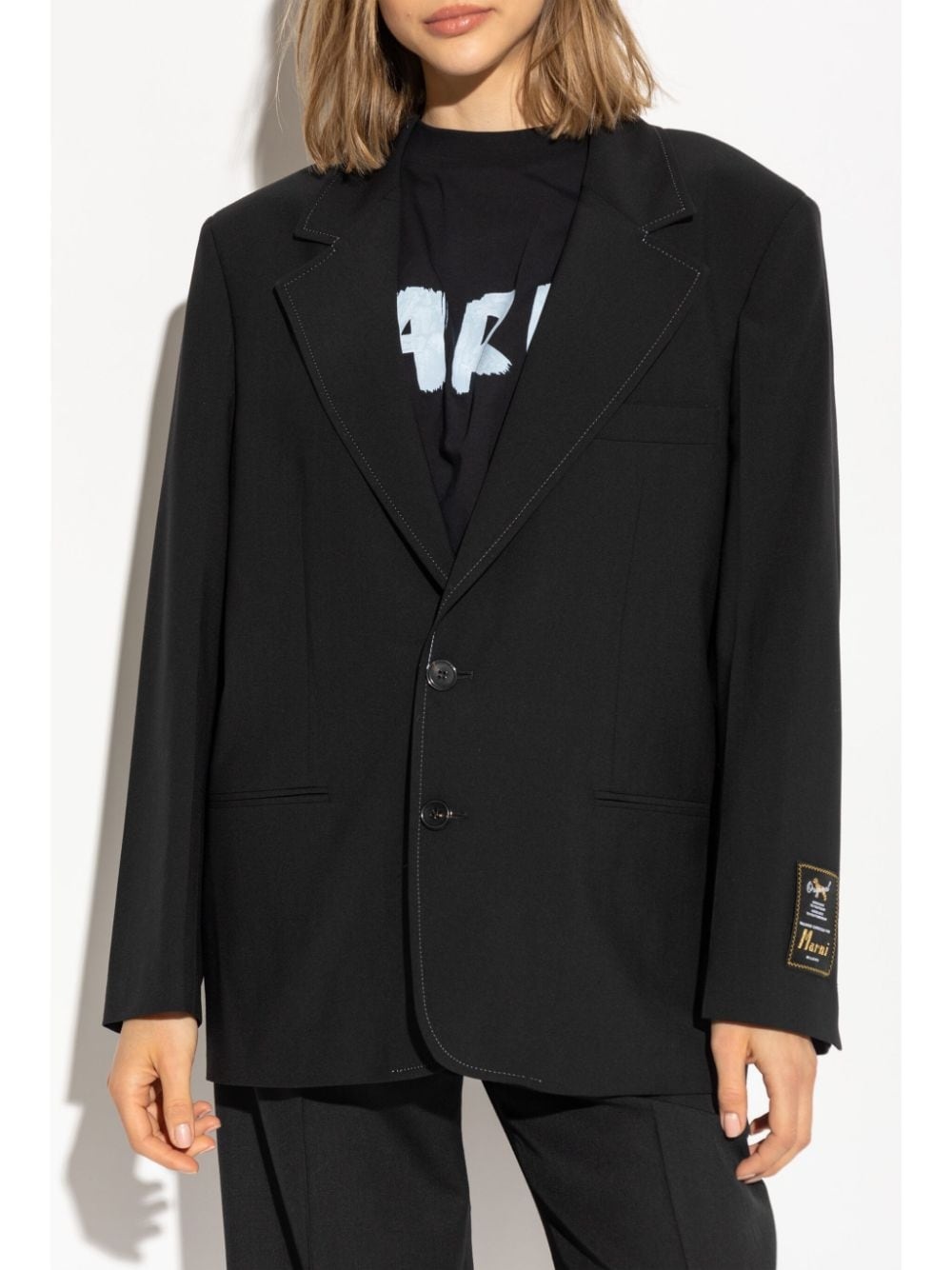 single-breasted blazer - 3