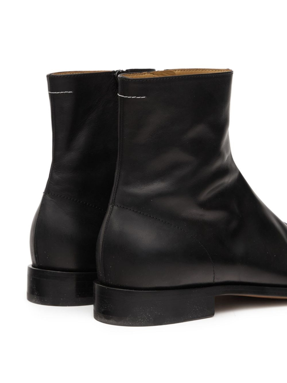 Leather ankle boots - 4