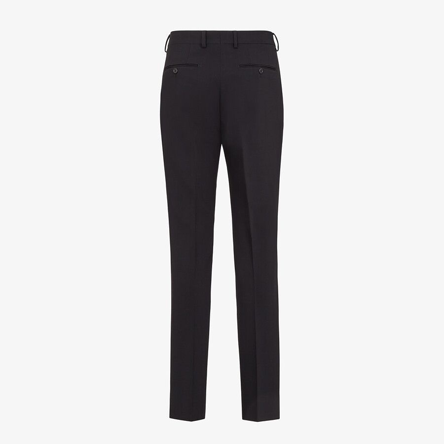 Black wool pants - 2