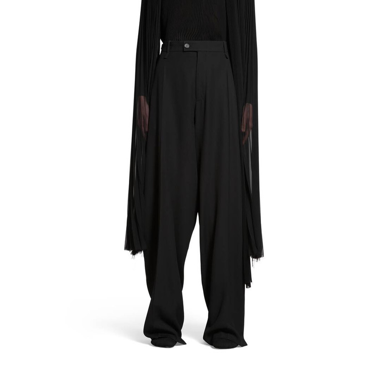 Skater Tailored Pants in Black 5