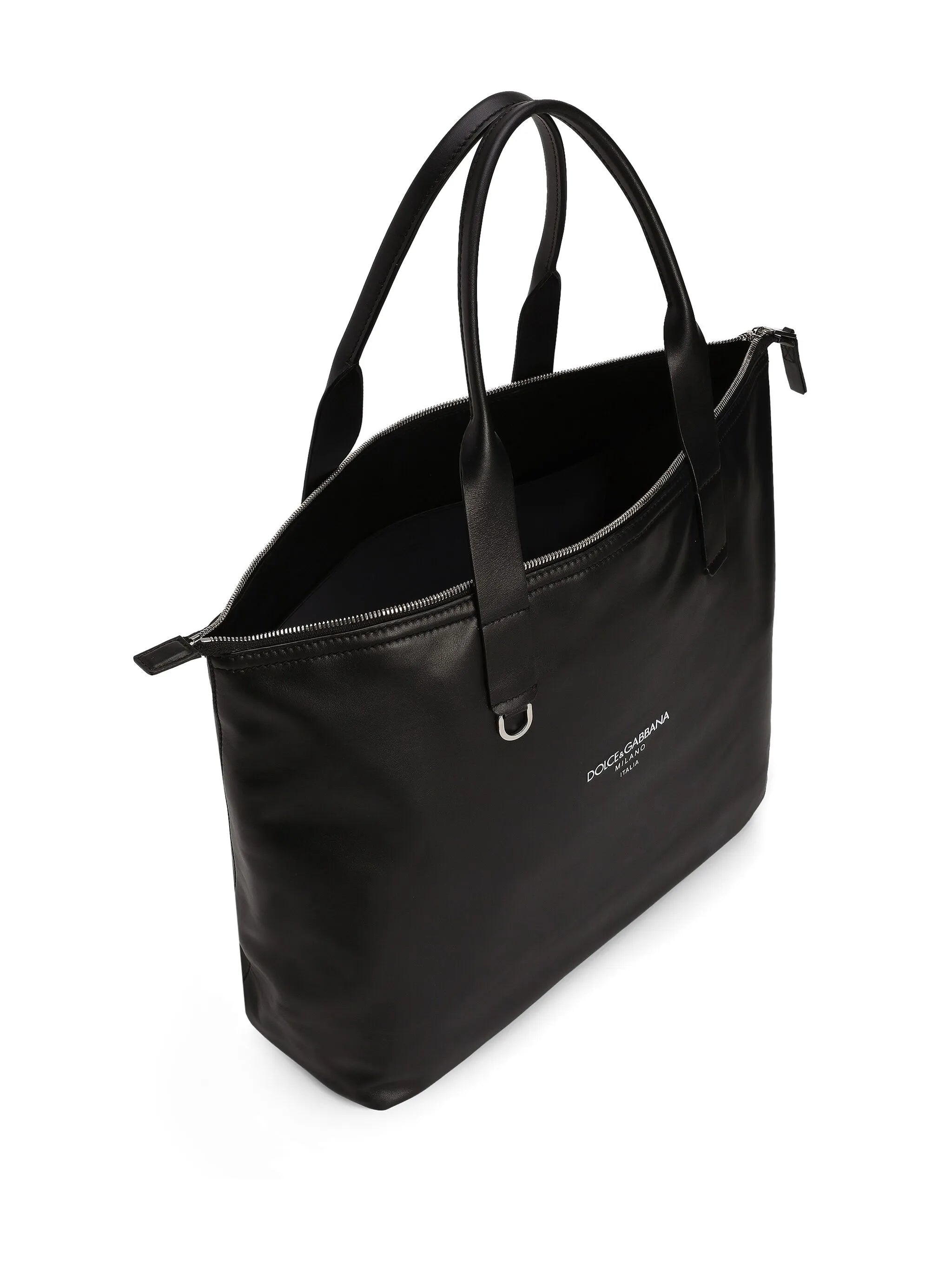 logo-print tote bag - 4