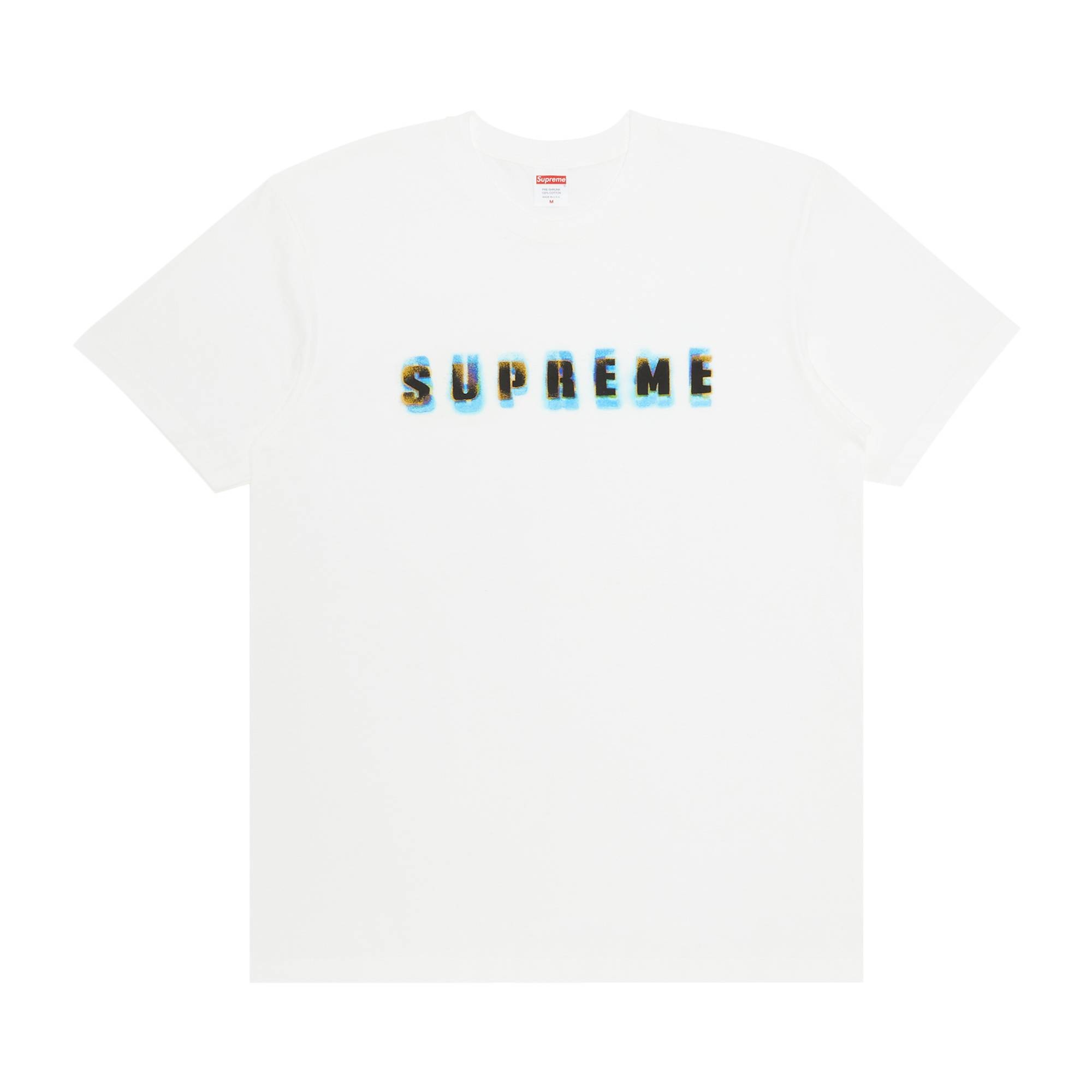 Supreme Stencil Tee 'White' - 1