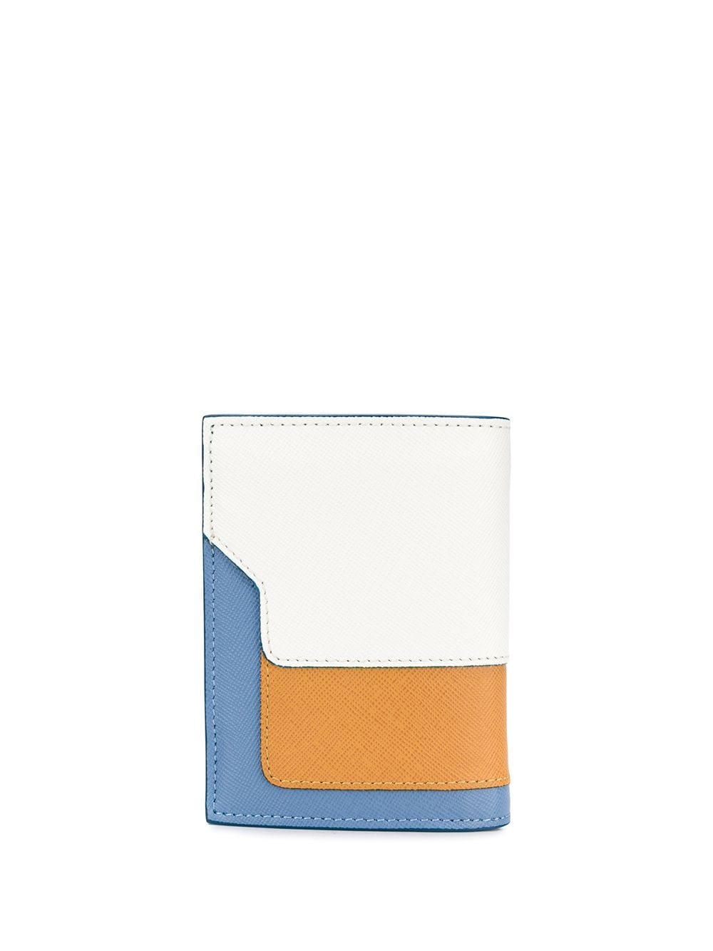 colour-blocked logo wallet - 2