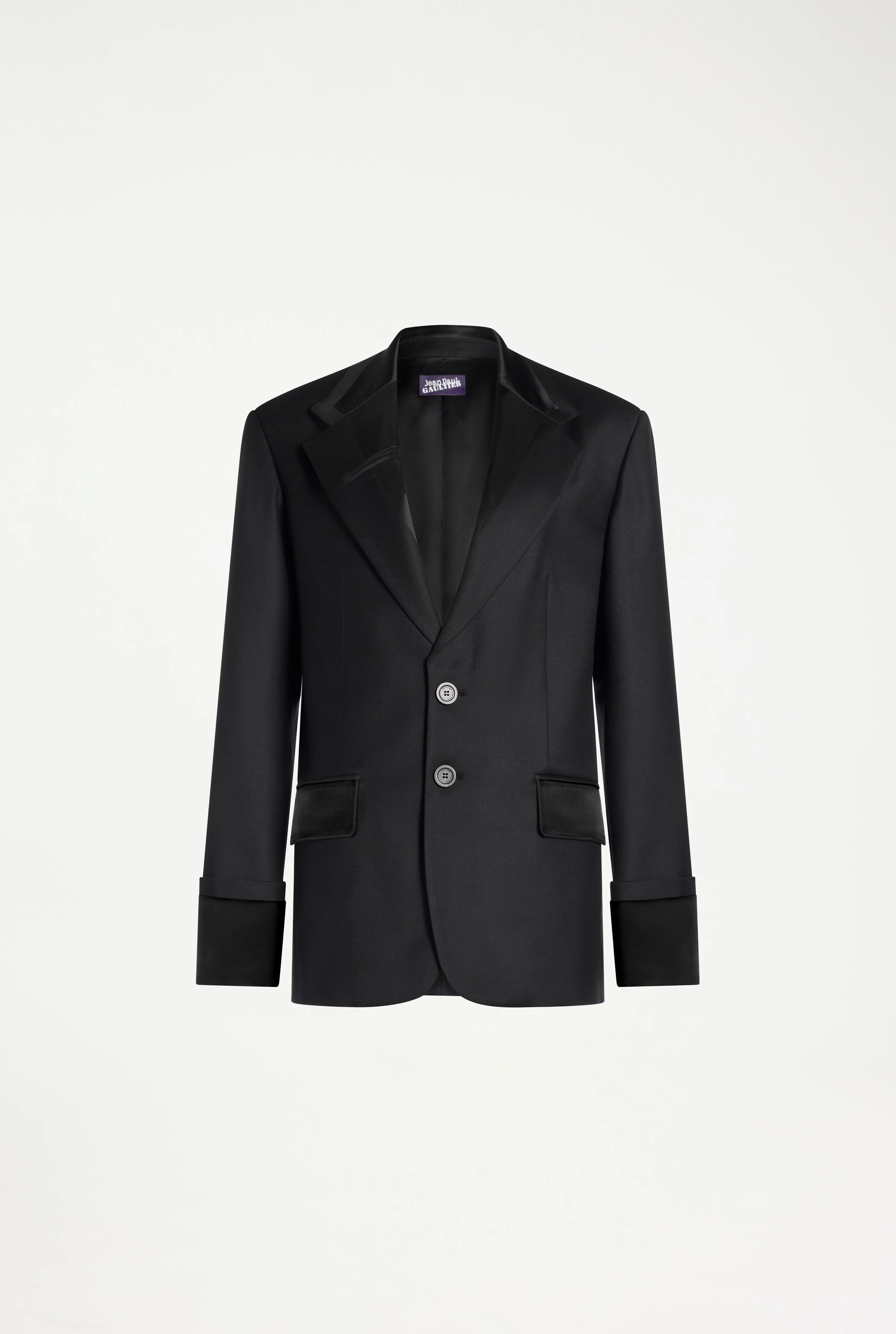 THE SATIN TAILORED BLAZER - 1