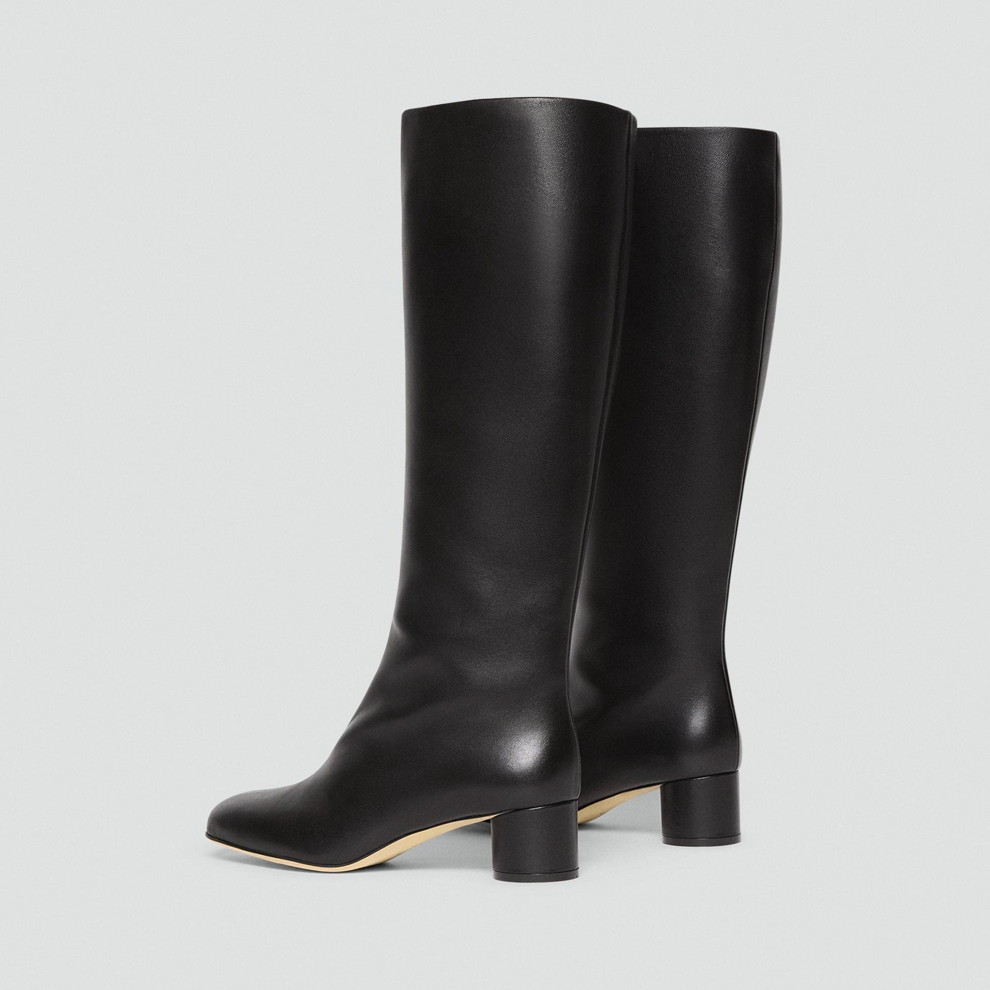 Tall Boot in Smooth Leather - 4