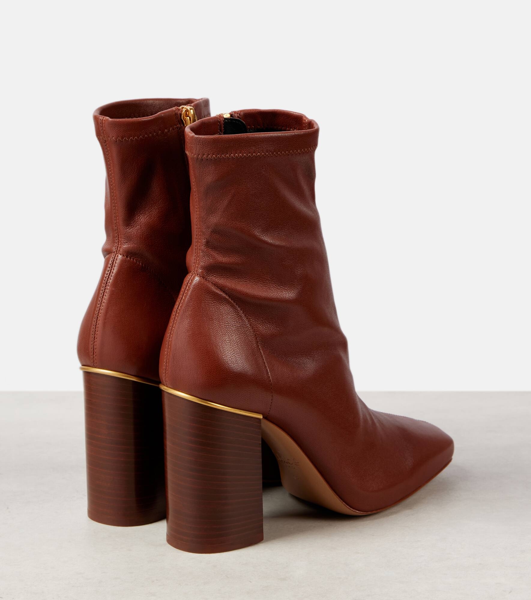 Ambre leather ankle boots - 3