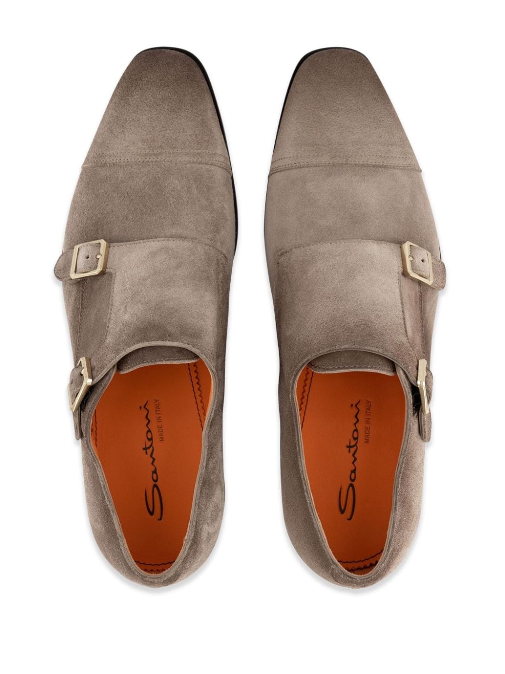 suede monk shoes - 4