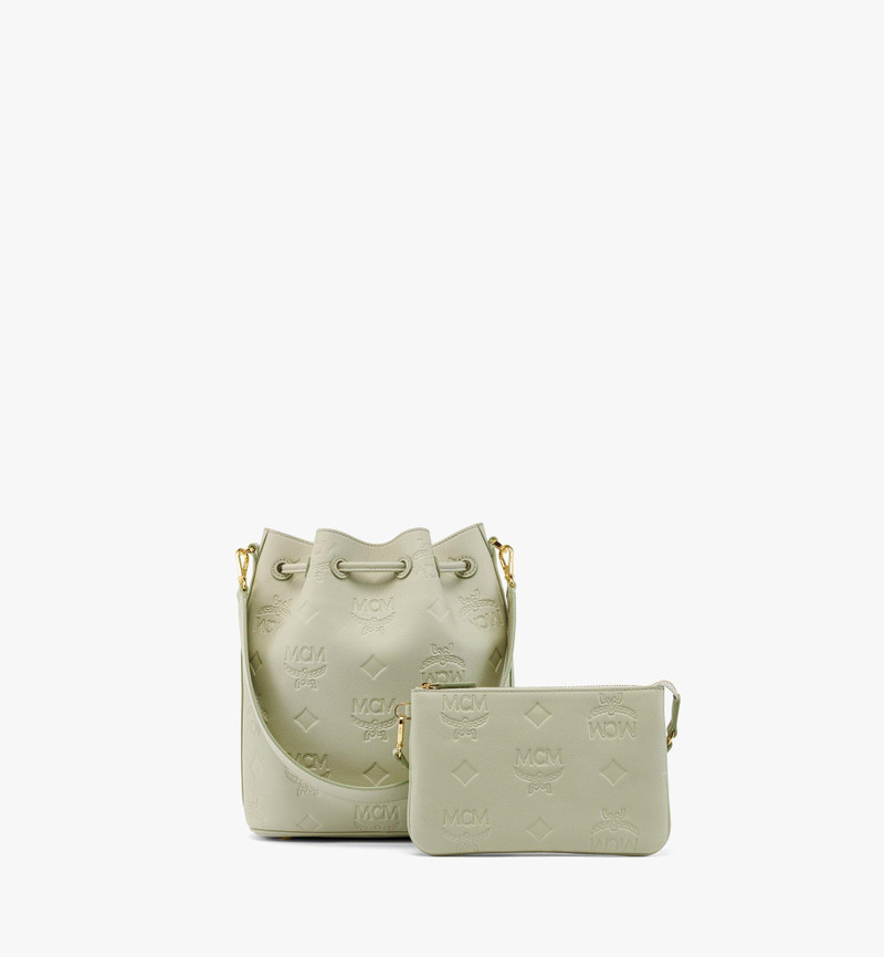 Dessau Drawstring In Embossed Monogram Leather 5