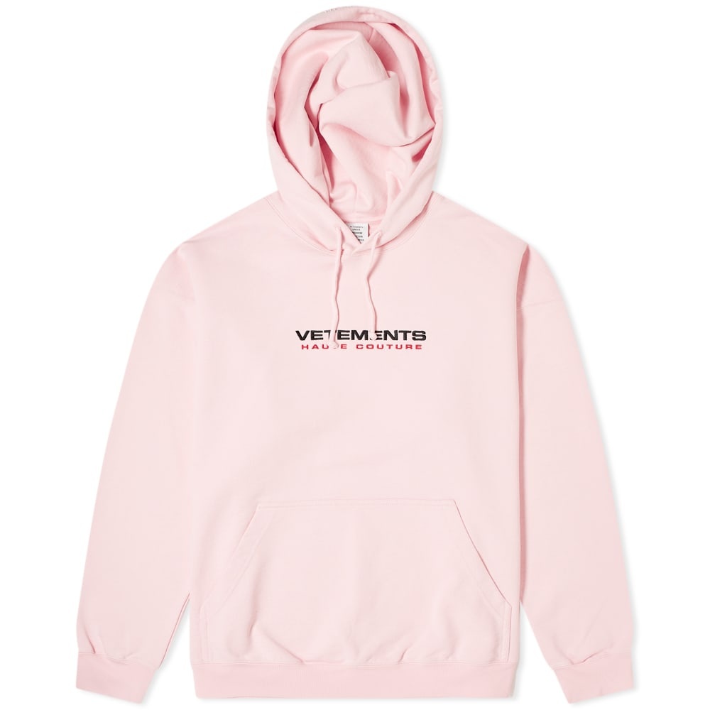 VETEMENTS Logo Haute Couture Hoody - 1