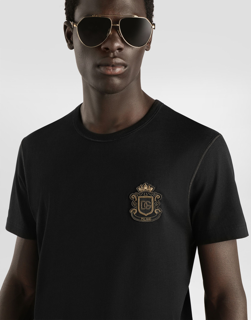 Dolce & Gabbana T-shirt with heraldic patch outlook