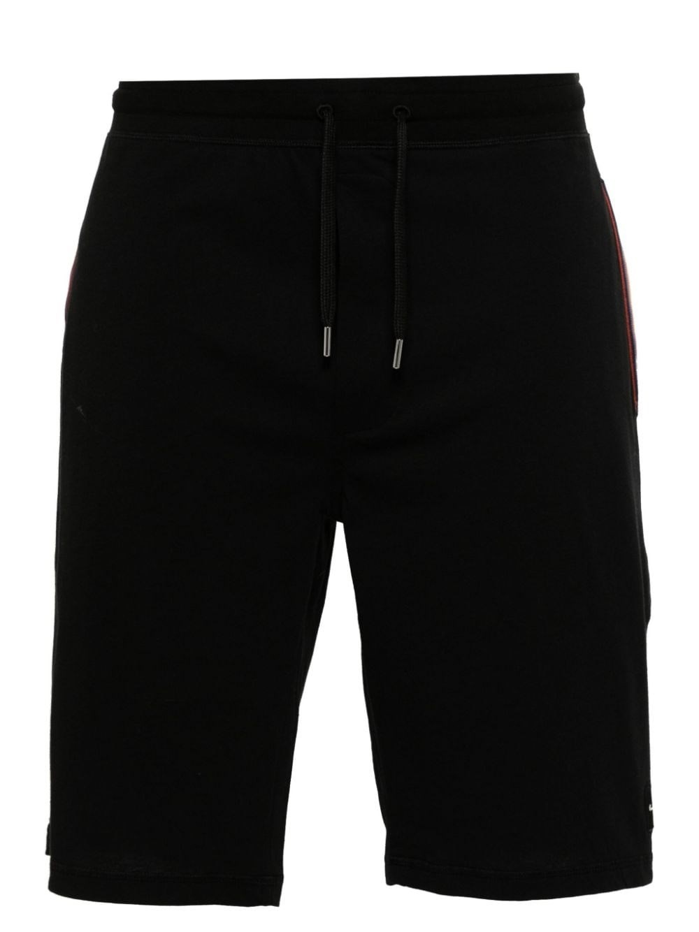 Signautre Stripe cotton shorts - 1