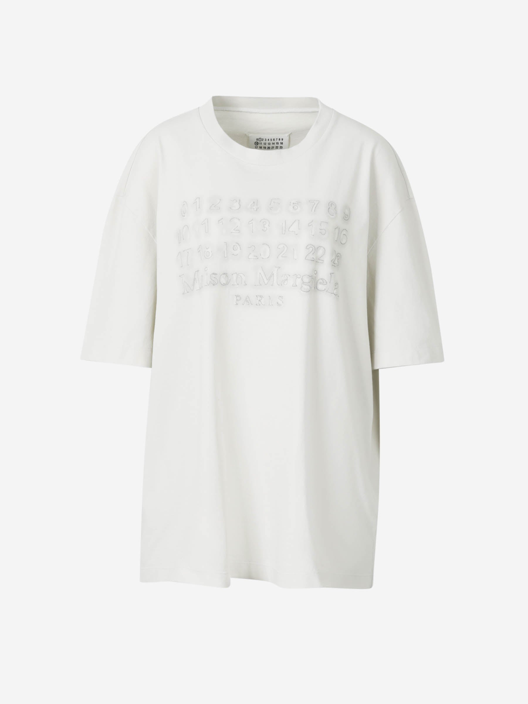 EMBROIDERED NUMBERS T-SHIRT - 3