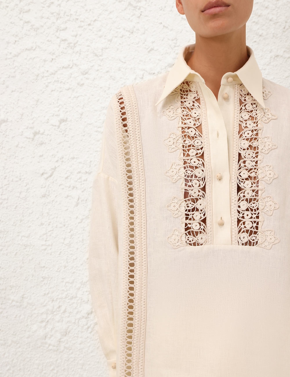 ILLUMINATE TRIMMED SHIRT - 5