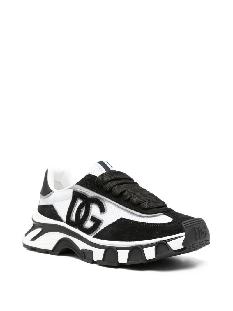 Dolce & Gabbana logo-patch sneakers outlook