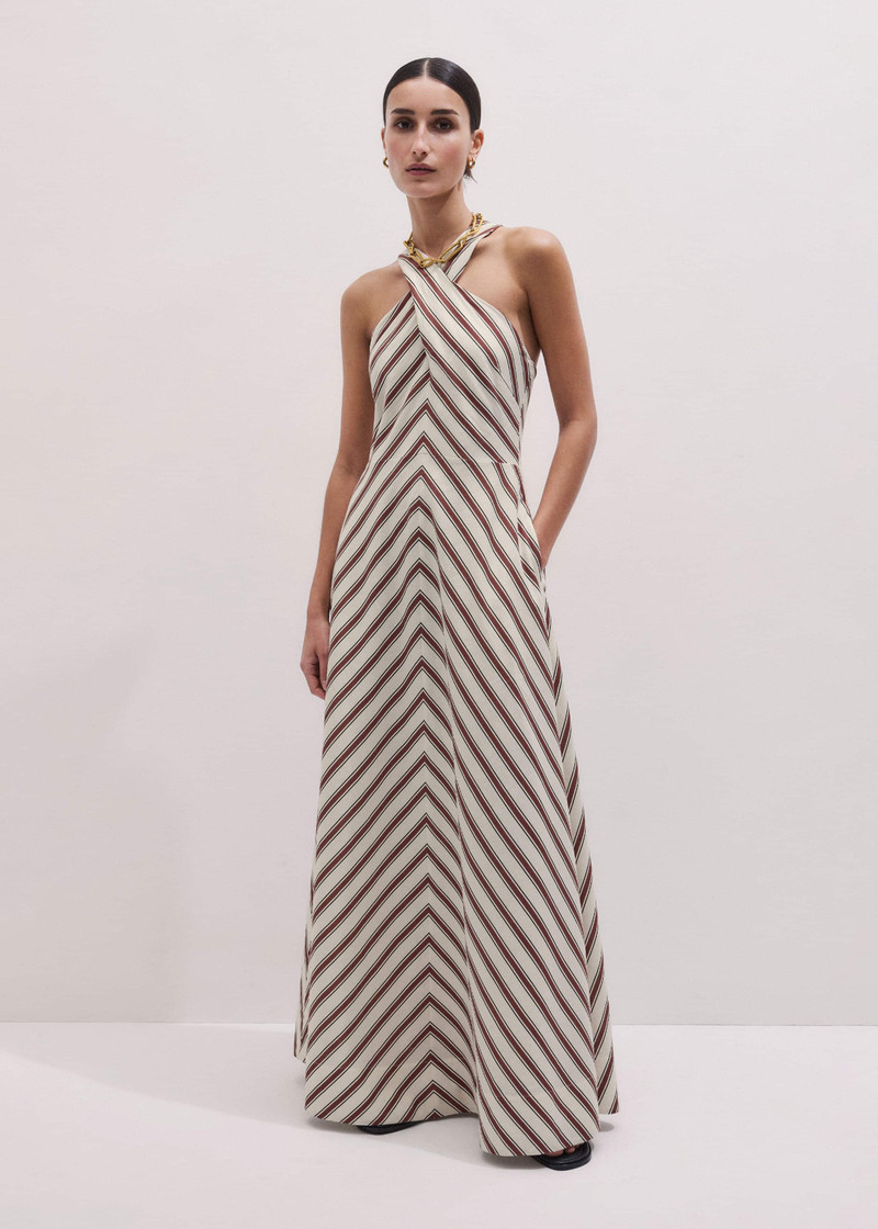 Halterneck Maxi Dress 5