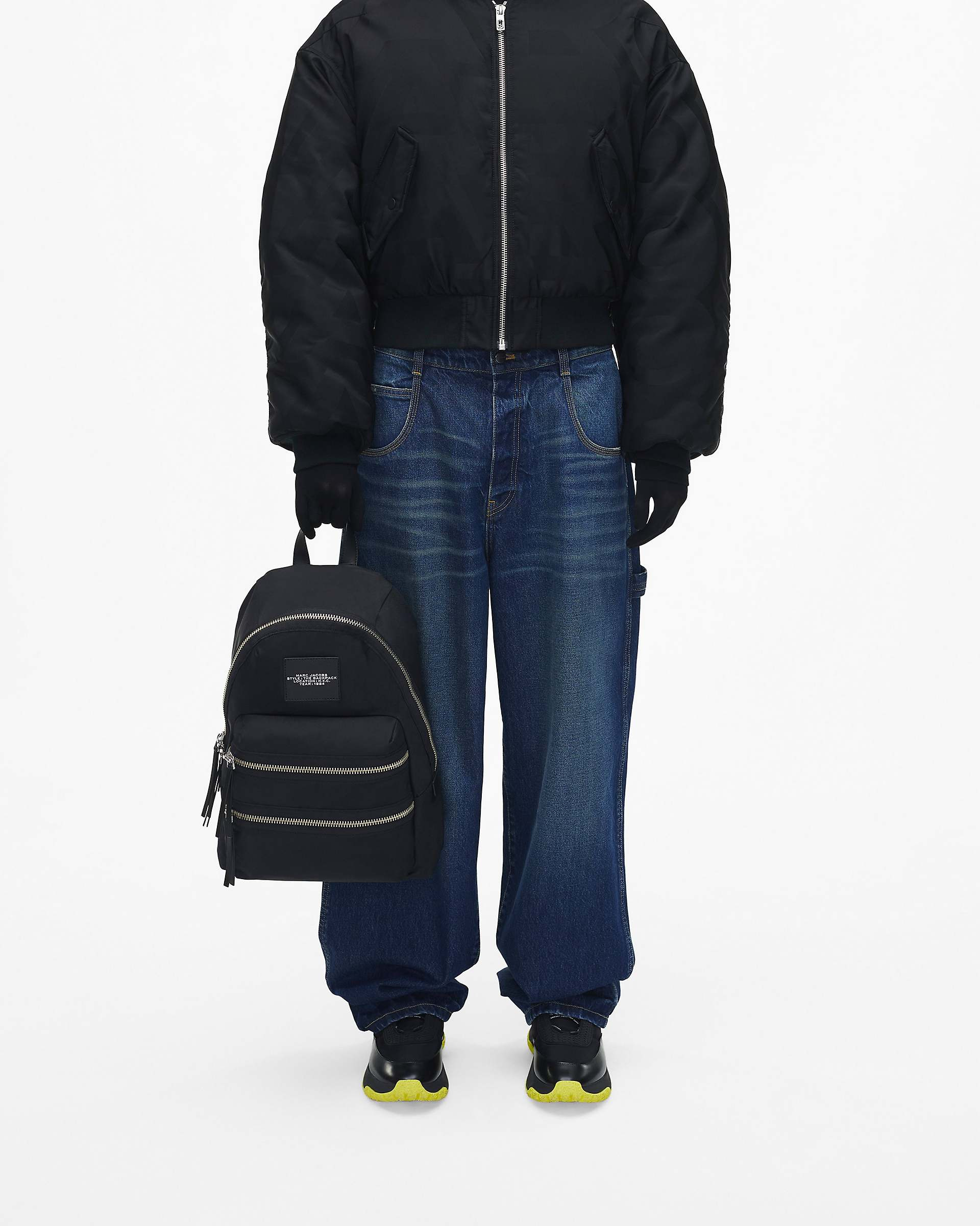 THE BIKER NYLON LARGE BACKPACK - 6